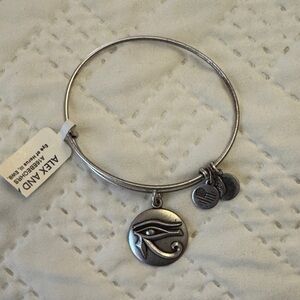Alex and Ani Eye of Horus Charm Bangle Bracelet